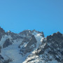 Snö i Frankrikes berg