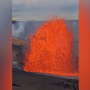 Lavautbrott från vulkanen Kīlauea